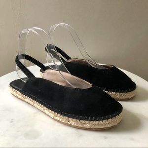 SOMETHING NAVY Felix Suede Espadrille Sandal